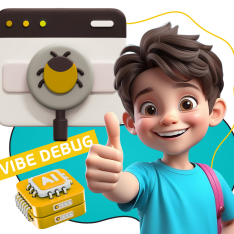 Тестирование & Vibe Debug. Охотники за багами - КИБЕРшкола программирования для детей, компьютерные курсы для школьников, начинающих и подростков - KIBERone г. Долгопрудный