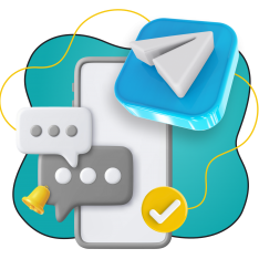 Создание Mini App для Telegram - КИБЕРшкола программирования для детей, компьютерные курсы для школьников, начинающих и подростков - KIBERone г. Долгопрудный