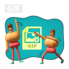 Gif-анимация - КИБЕРшкола программирования для детей, компьютерные курсы для школьников, начинающих и подростков - KIBERone г. Долгопрудный