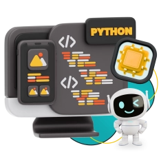 Мой первый сайт с мозгами: Python + AI - КИБЕРшкола программирования для детей, компьютерные курсы для школьников, начинающих и подростков - KIBERone г. Долгопрудный