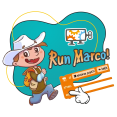 Run Marco - КИБЕРшкола программирования для детей, компьютерные курсы для школьников, начинающих и подростков - KIBERone г. Долгопрудный