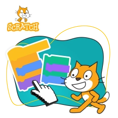 Scratch. Продвинутый уровень – создаём игры, как маленькие разработчики! - КИБЕРшкола программирования для детей, компьютерные курсы для школьников, начинающих и подростков - KIBERone г. Долгопрудный