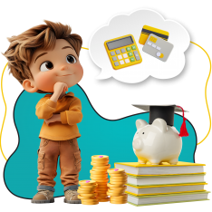 Финансовый интеллект вместе KIBERone - КИБЕРшкола программирования для детей, компьютерные курсы для школьников, начинающих и подростков - KIBERone г. Долгопрудный