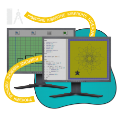 Исполнители чертежник и черепашка - КИБЕРшкола программирования для детей, компьютерные курсы для школьников, начинающих и подростков - KIBERone г. Долгопрудный