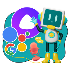 Голосовой помощник Алиса - КИБЕРшкола программирования для детей, компьютерные курсы для школьников, начинающих и подростков - KIBERone г. Долгопрудный