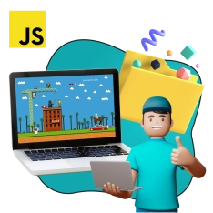 JavaScript + AI. Проектное обучение + геймификация + AI-помощники - КИБЕРшкола программирования для детей, компьютерные курсы для школьников, начинающих и подростков - KIBERone г. Долгопрудный